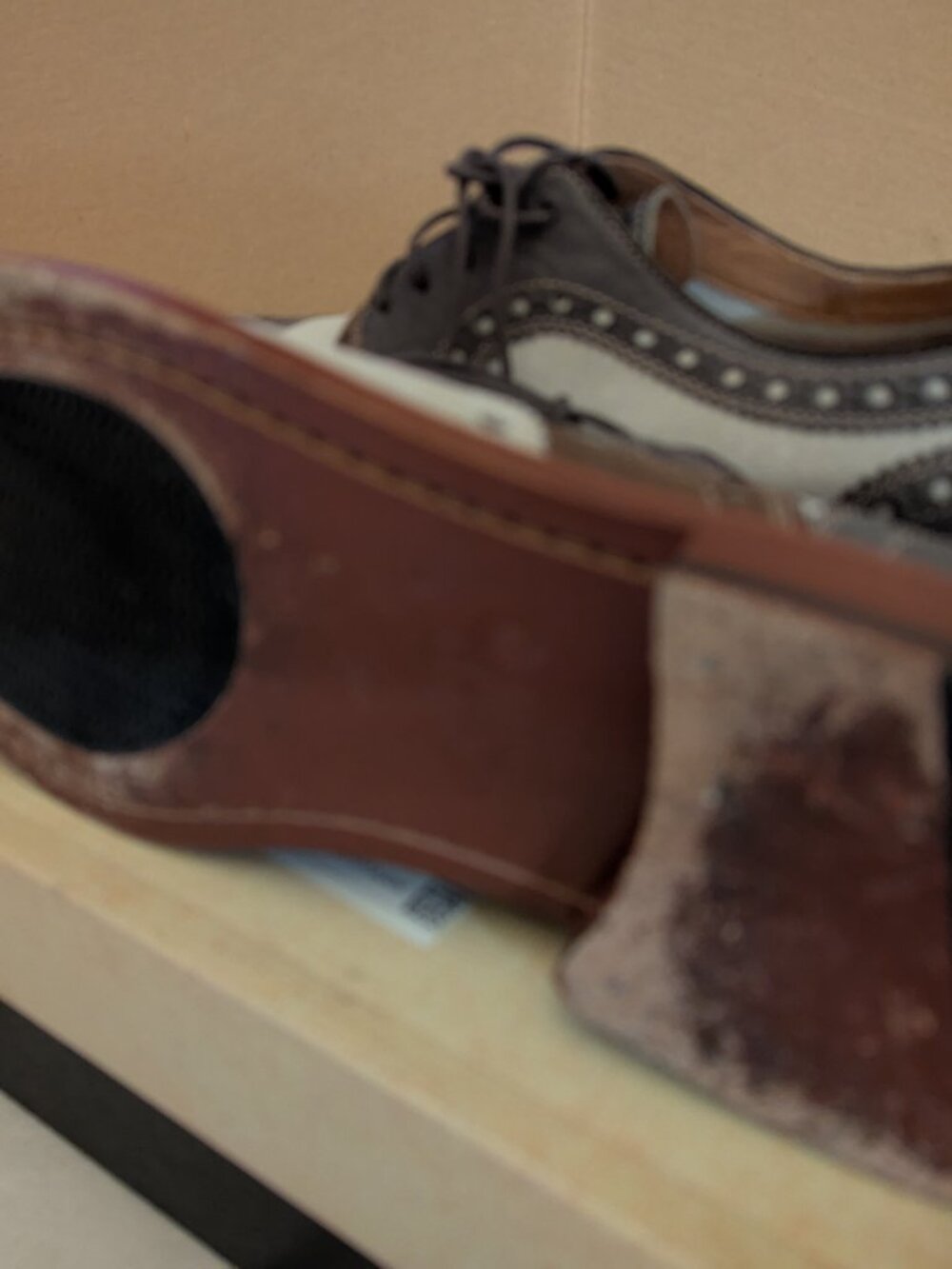 Johnston & Murphy 1850 Cap Toe Men's Derby Size 10.5 - Picture 5 of 7